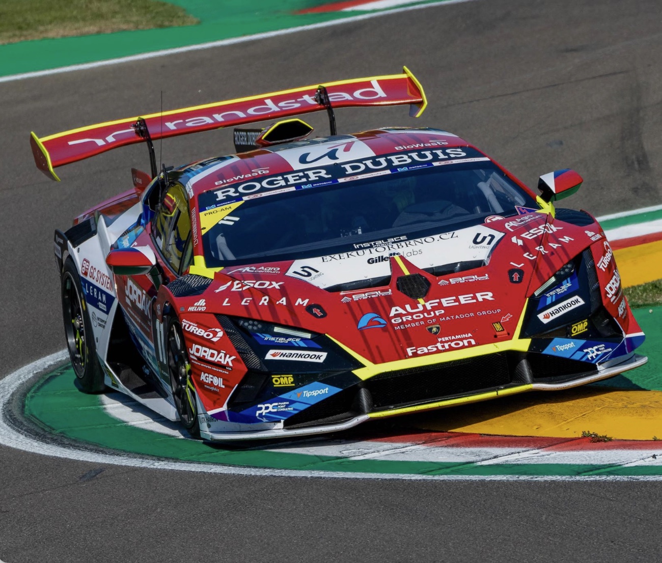 Závodní vůz Štefana Rosiny